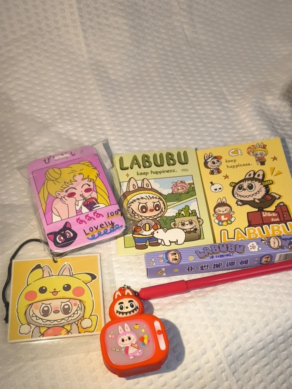 Cute Character Small 6 Piece Accessories Set